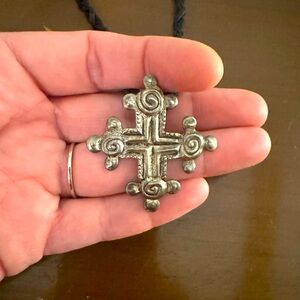 Vintage Ethiopian Cross Necklace